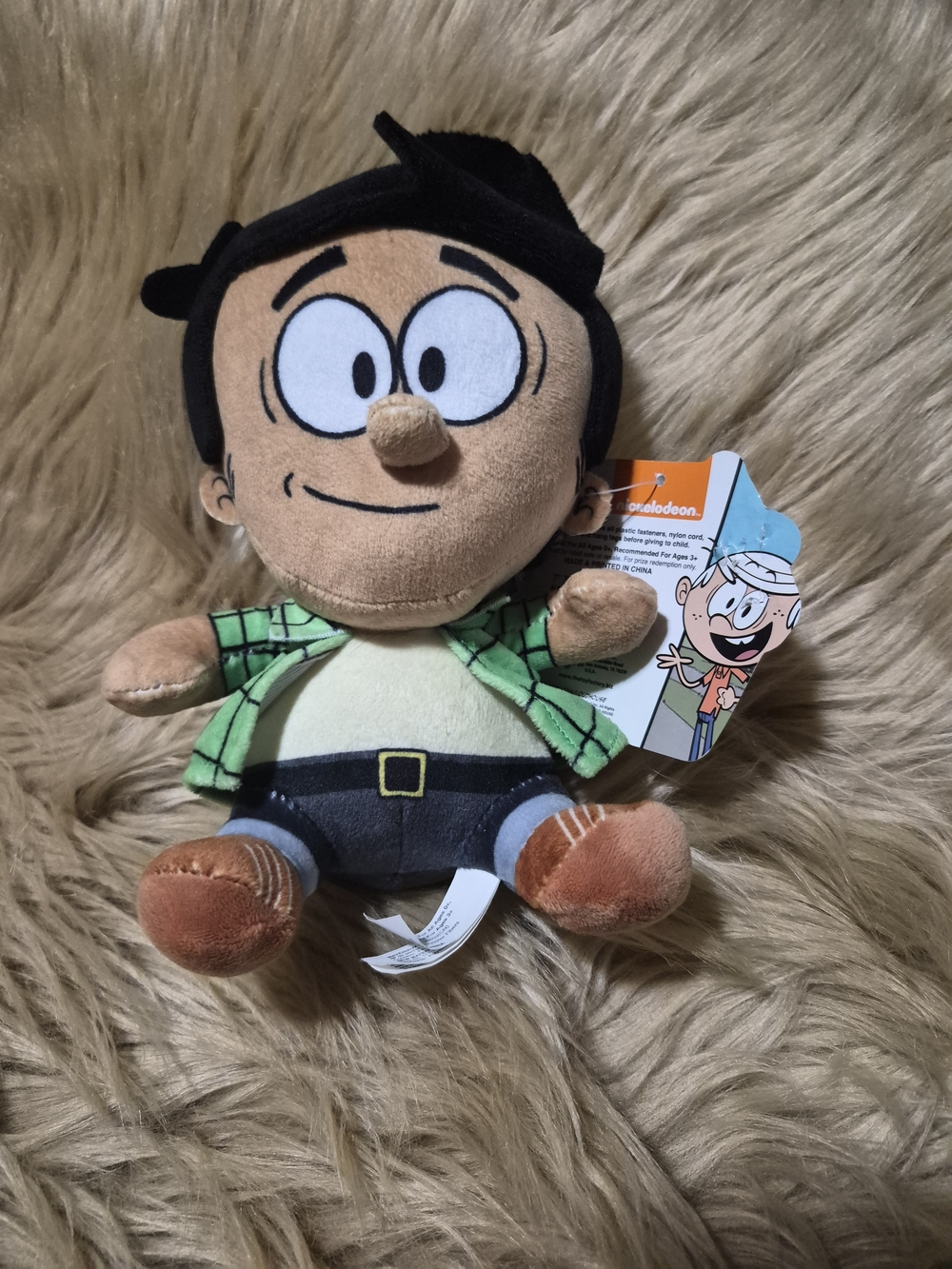 Bobby Santiago The Loud House Plush Stuffie